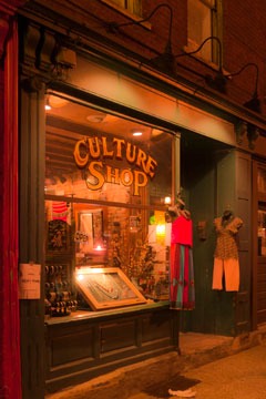 dress shop storefront in Pittsburgh's South Side