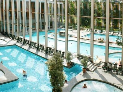 The Therme Bad Saarow has the largest contiguous thermal brine area in Central and Northern Germany.