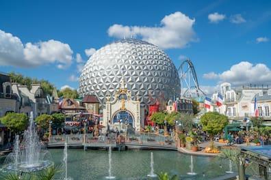 Free for birthday kids: The giant Europa-Park in Rust (Baden-Württemberg) is the most visited theme park in Germany.