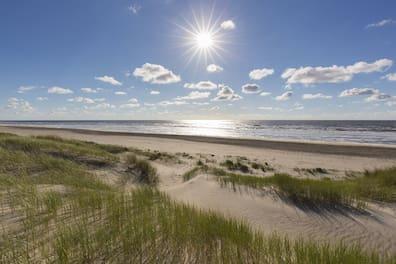 Record in the Netherlands: Texel's beach is 30 kilometers long.
