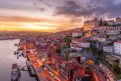 Ribeira, the old town district of Porto, is a UNESCO World Heritage site.