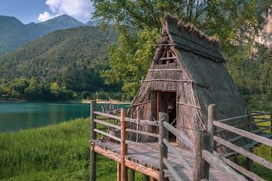 The pile-dwelling museum in Molina di Ledro is an attraction at Lake Ledro.