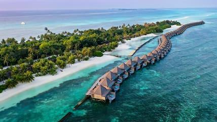 Out of approximately 2000 islands in the Maldives, 100 are developed for tourism.