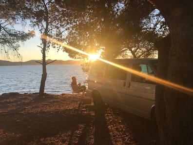 The sunsets in Zadar are especially beautiful.
