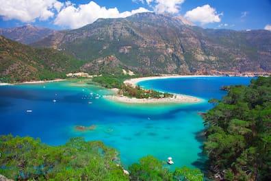 Ölüdeniz's lagoon is featured in numerous Instagram photos.
