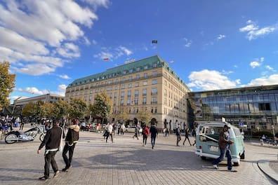 Institution in Germany: The luxury hotel Adlon Kempinski in Berlin.