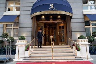 A legend in London: The Ritz luxury hotel.