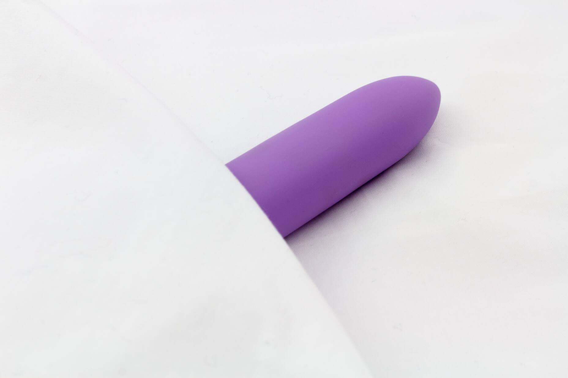 A purple vibrator - which can be carried in hand luggage without issue.