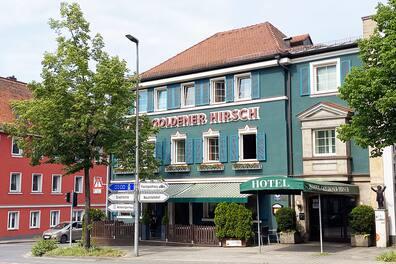 The 'Hotel Goldener Hirsch' in Bayreuth has been owned by the Dumproff family since 1920.