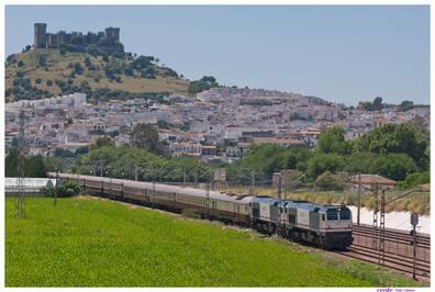 The Tren Ál Andalus travels from Seville to Córdoba and back within seven days.