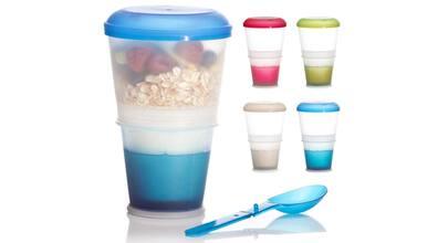 Portable Cereal Container