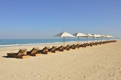 On this island in Abu Dhabi, visit not only modern museums but also relax on beautiful sandy beaches.
