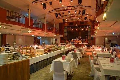 Hotel buffet.