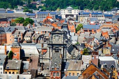 Saint-Loup Church in Namur is considered one of the most beautiful Baroque buildings in Belgium.