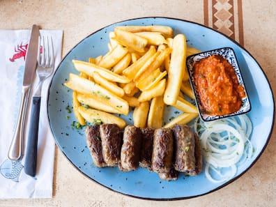 Traditional Cevapi Grill Plate