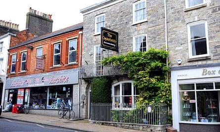 The Casterbridge Bed and Breakfast hotel at Dorchester Dorset Wessex UK