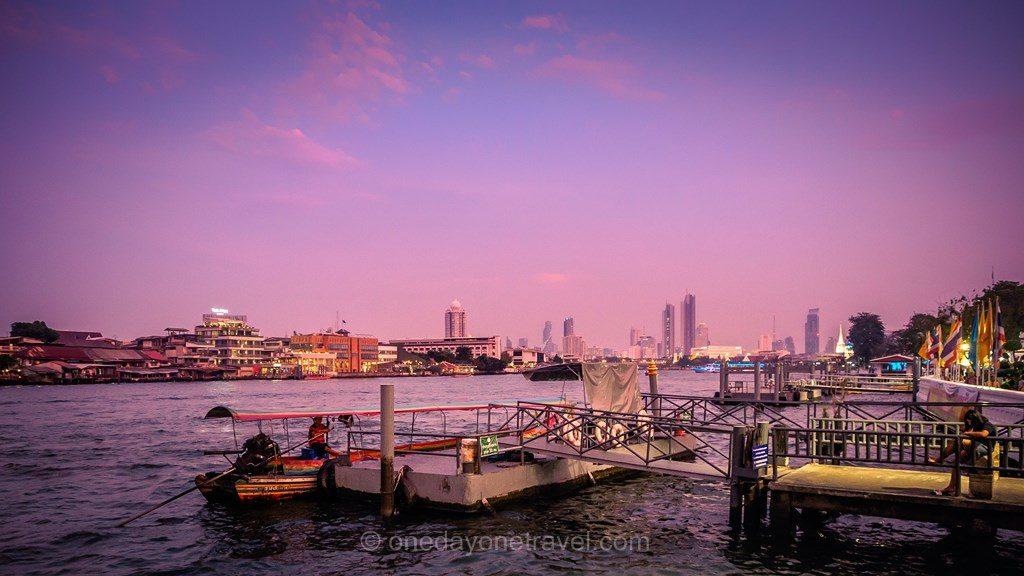 Bangkok Chao Praya sunset126