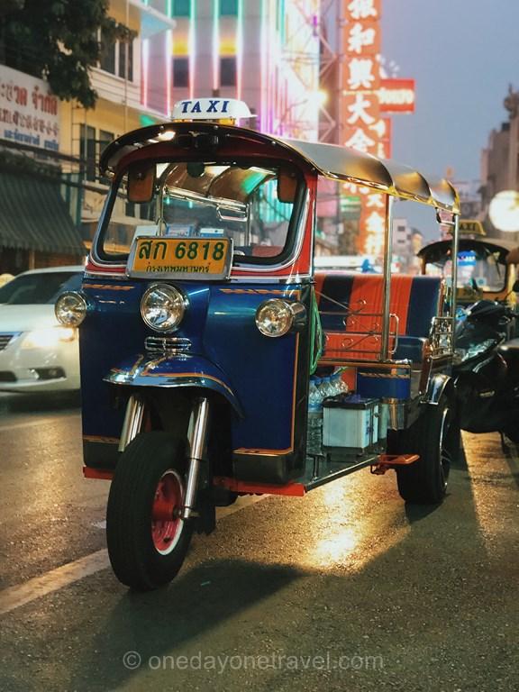 Bangkok Chinatown Tuk Tuk