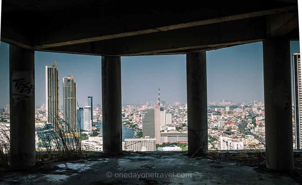 Bangkok Ghost Tower vue impressionnante