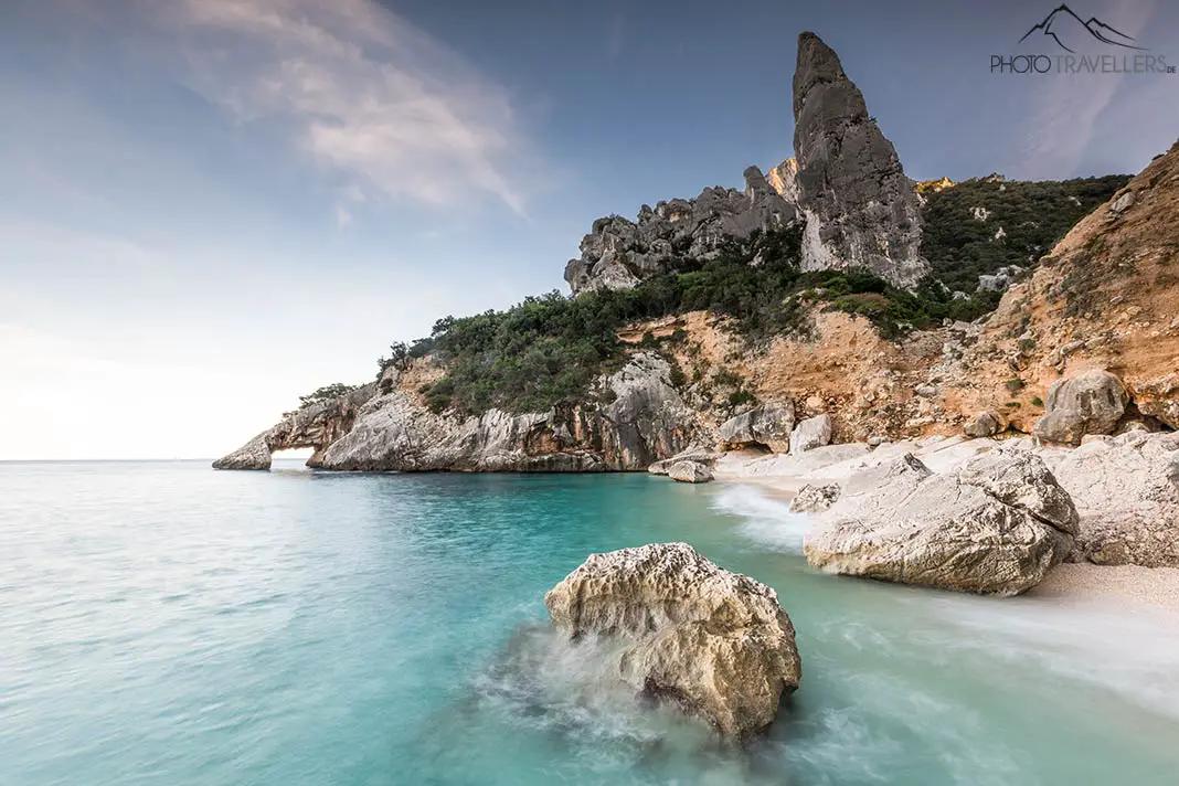 Die Kalksteinnadel L’Aguglia in der Cala Goloritzè