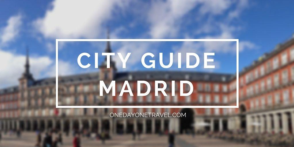 City Guide madrid blog voyage