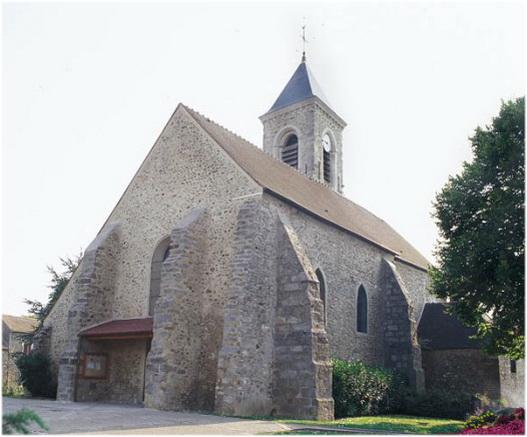 Bondoufle, Essonne, Île-de-France, France, eglise st-denis-st-