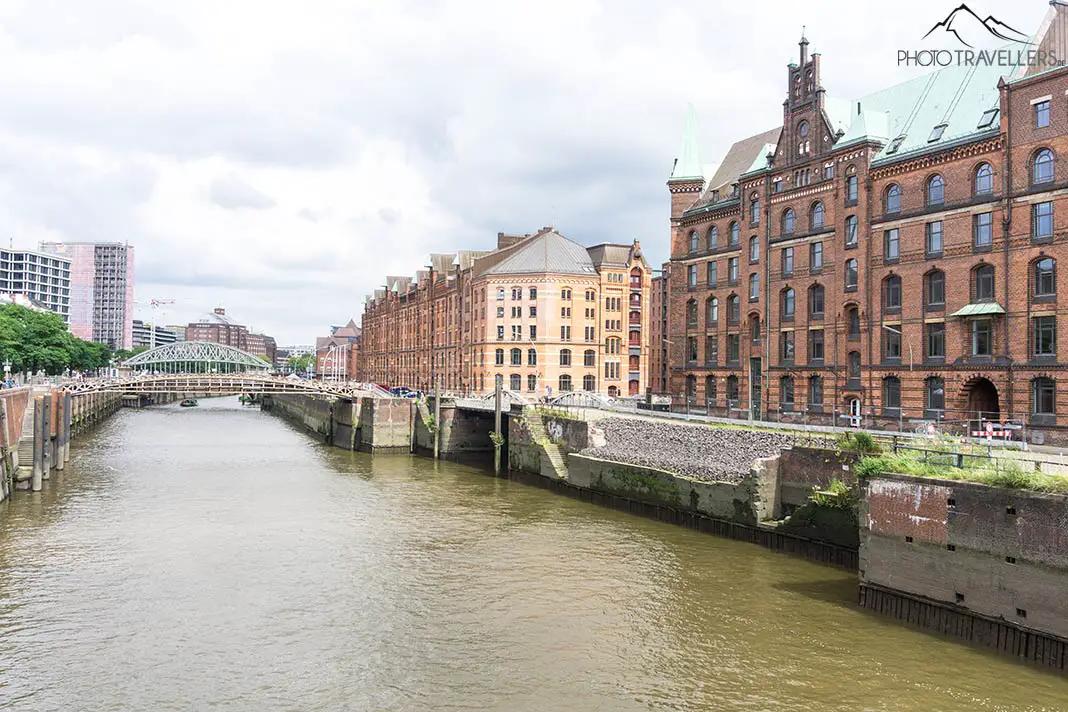 Die Speicherstadt in Hamburg