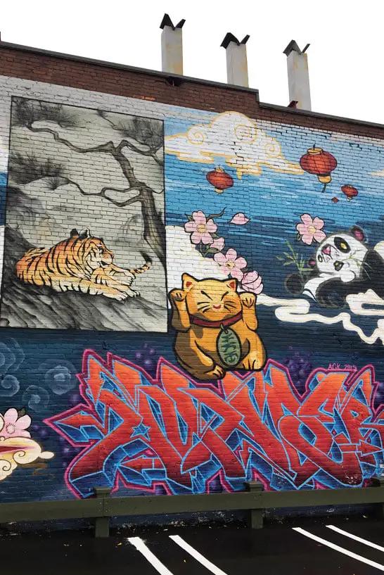 Street Art in East Chinatown