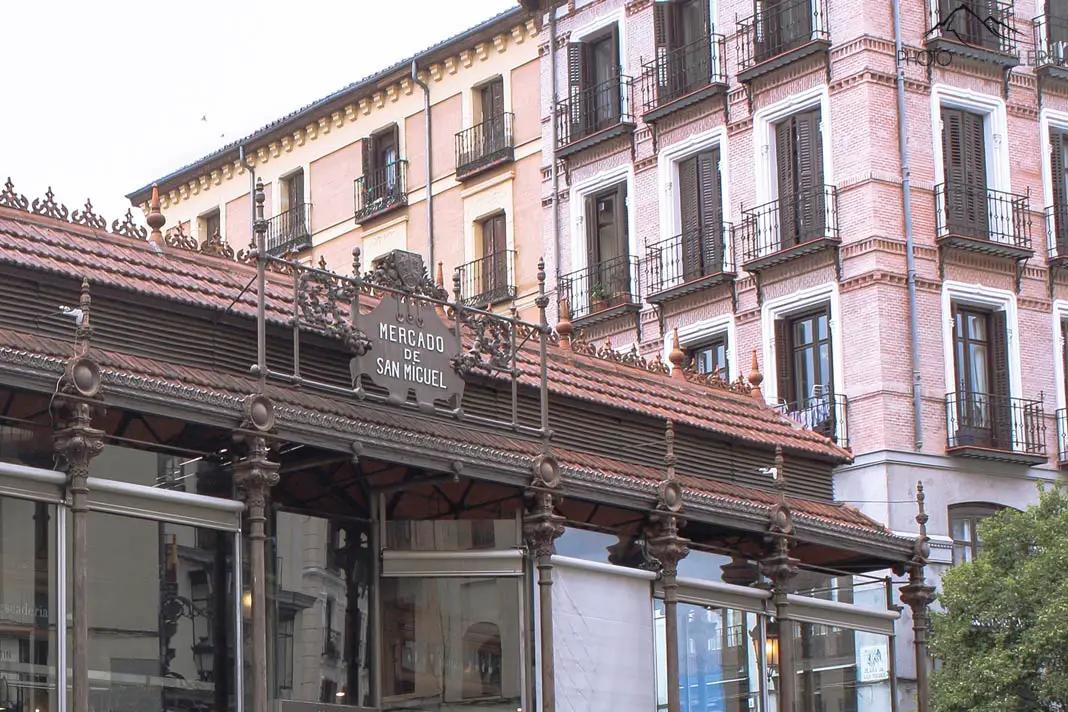 Facade of the Mercado de San Miguel