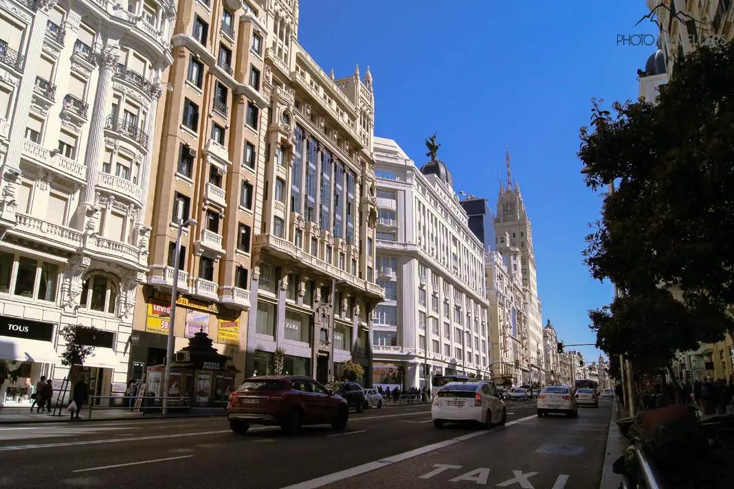 The Gran Vía Shopping Street