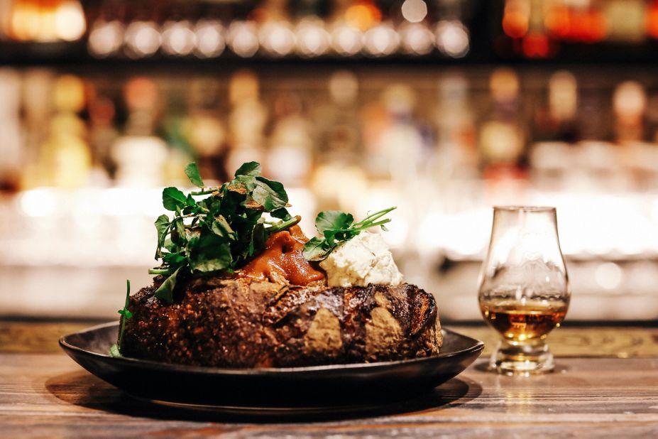 <strong>Medieval meal</strong>: One of the medieval meals on offer is The Trencher, a hollowed out loaf of bread stuffed with slow cooked meats.