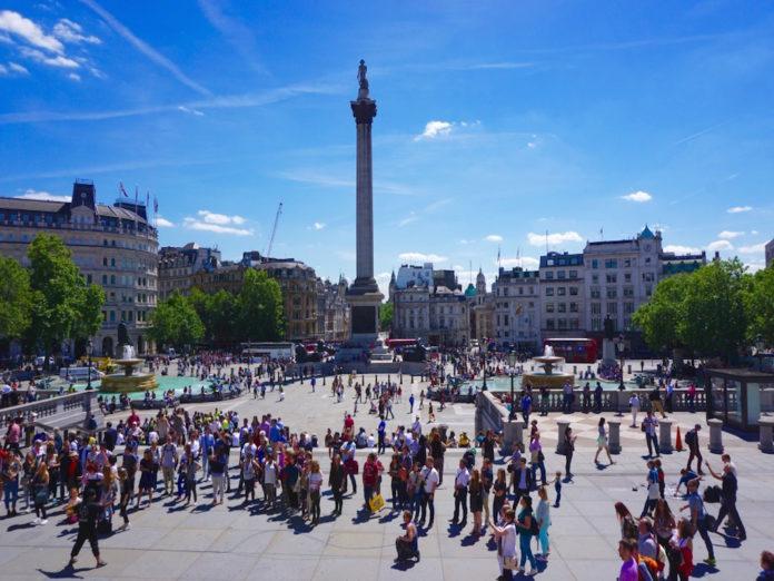 Trafalgar Square: London's main square