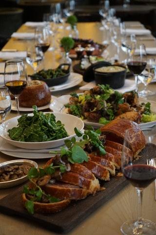 Christmas meal at The London Edition