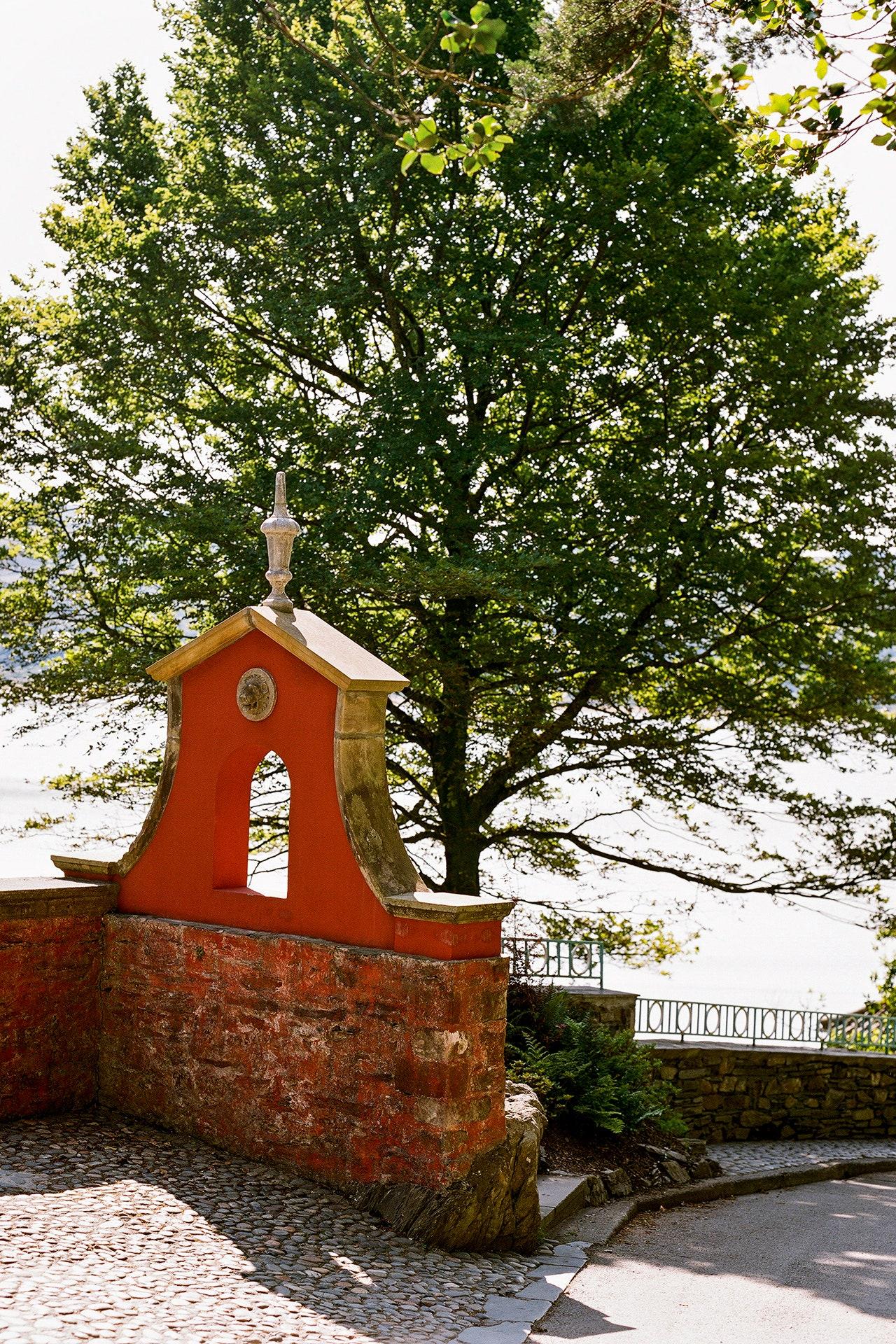 The hill at Portmeirion North Wales