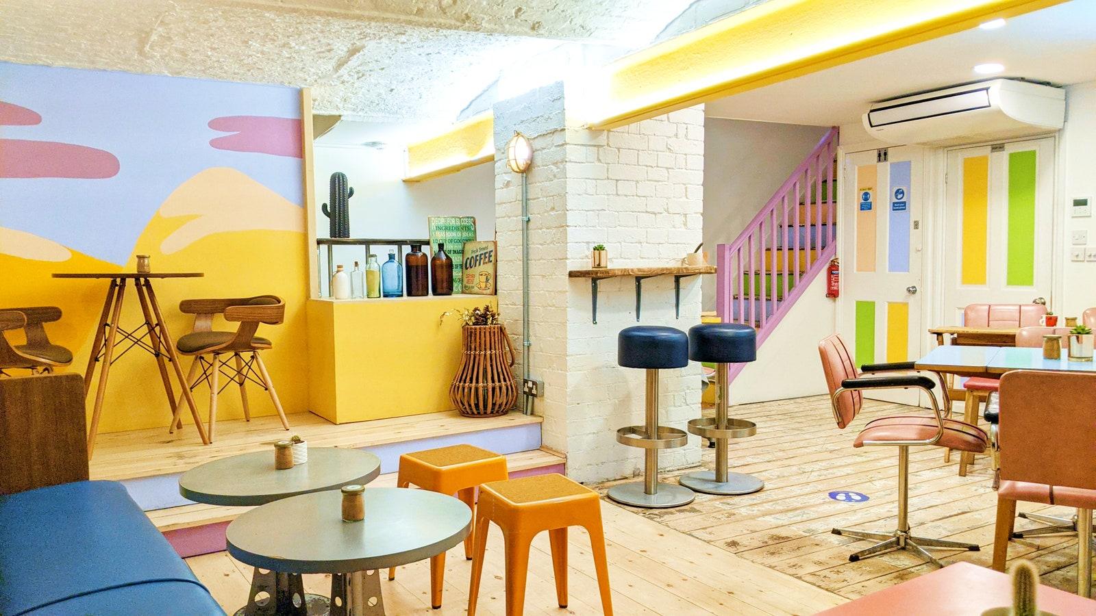 interiors at The Green Cactus