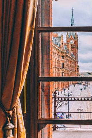 With its magical staircase and incredible views from the windows its hard not to capture the St Pancras in a beautiful...